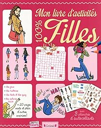 Mon livre d'activités 100 % filles