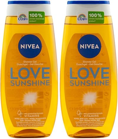 NIVEA Original Scent Shower Care 2 x 250 ml Welcome Sunshine