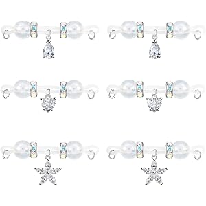 CHARMONLINE Fake Nipple Rings Non Piercing Nipple Jewelry Bells Dangle Heart Flower Adjustable Nooses Faux Nipple Piercing Bo