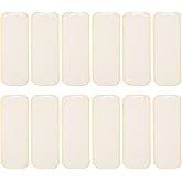 ALVABABY 12PCS Newborn Cloth Diaper Insert,Less Than 12pounds 3 Layers Cloth Diaper Inserts, Super Soft Inserts,Reusable Cloth Diaper Inserts Overnight 12SX