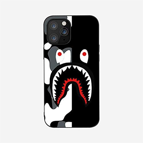 Shark Teeth Hardshell Silicone Case Compatible iPhone 11 with Matte Finish Hypebeast iPhone Case