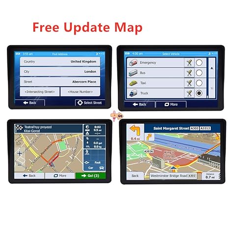 Bright Sat Nav - Navegador GPS de 7 Pulgadas para Coche con ...