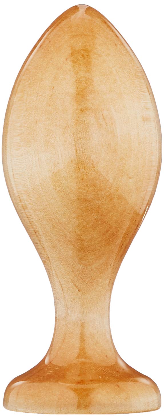 Teatiamo Wooden Anal Plug Birch Large, 0.24199999999999999 kg