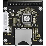 ASHATA SD Card to 2.5 Inch IDE Adapter,Micro SD to 2.5in IDE Micro SD/TF Memory Card to IDE 40Pin Male Adapter for DOS/Linux/