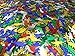 Dinosaur Metallic Confetti (75 Grams 5,250 Pieces) T-Rex Brontosaurus Jungle Foil Jurassic Dino Glitter for Kids and Children Birthday Party, Arts & Crafts by JPACO