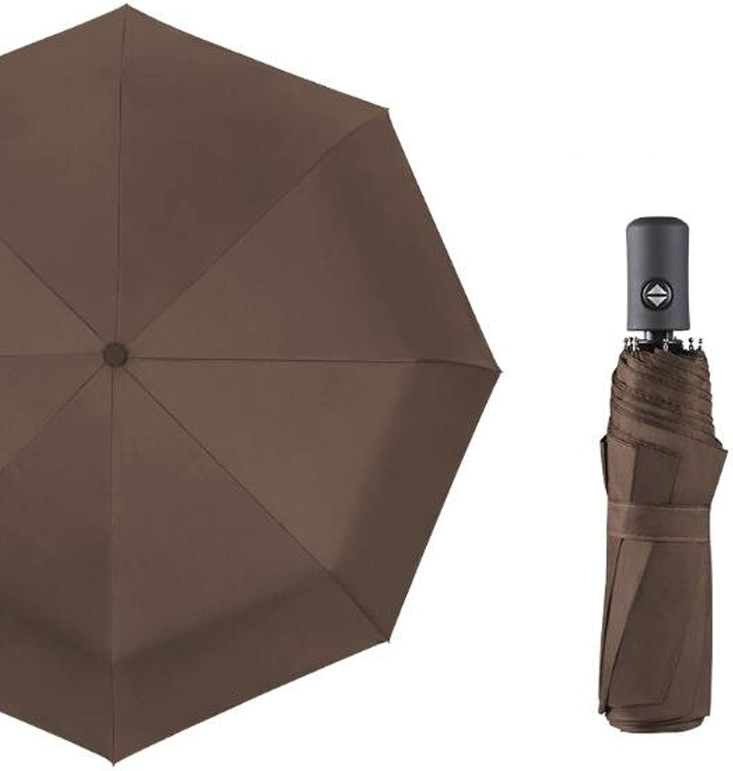 8 Ribs Auto Open and Close Durable Folding Umbrella Compact for Sun