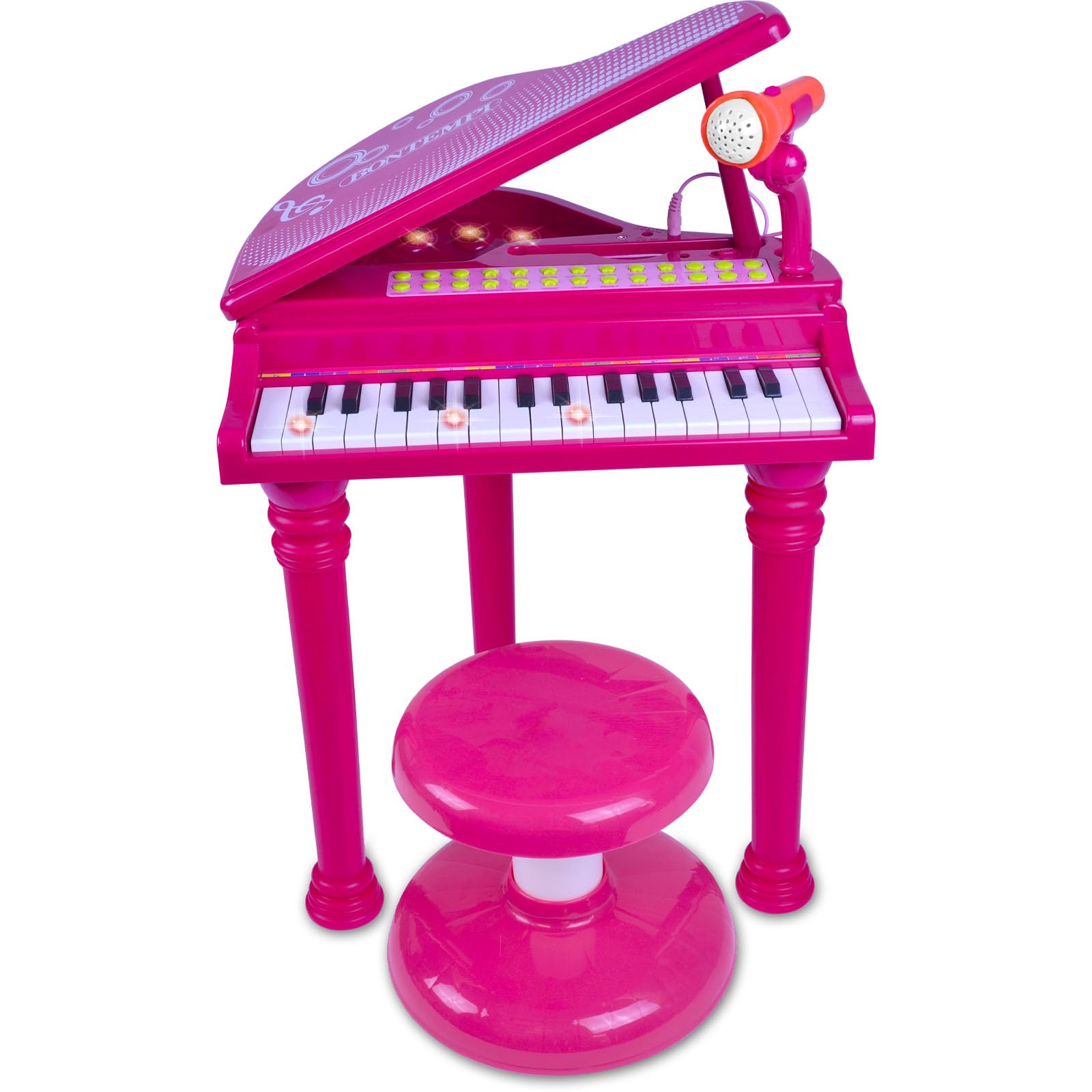 Bontempi - Pink Electronic Grand Piano 10 3072