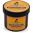 MEL BROS CO. Matte Hair Pomade 4oz - Strong Hold Opacifier
