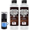 IMPRESA [4 Uses Coffee Machine Descaler & Cleaner - Universal - Espresso Machine Descaler Solution - Coffee Pot Cleaner and Descaler - USA Made