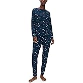 Eberjey womens Gisele Printed Crew Pj Set