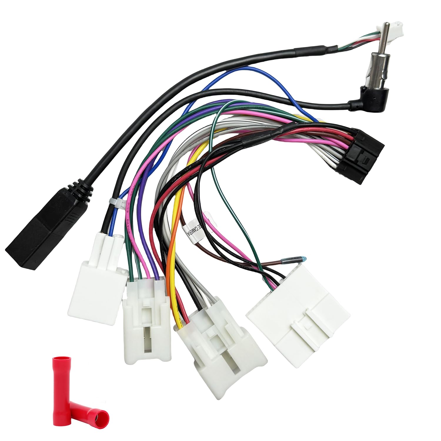 Photo 1 of ** only 1**
Aftermarket Radio Wiring Adapter Compatible with Toyota 2008-2019, 16Pin Android Car Stereo Harness with Antenna Adapter 28Pin SWC Reverse USB Port, Fit for Camry Corolla 4Runner RAV4 Tundra