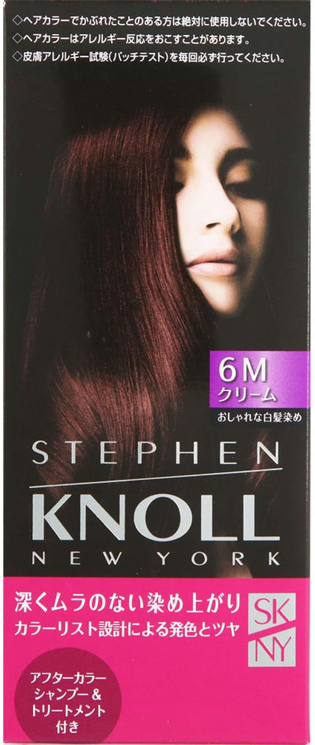 Stephen Knoll スティーブン ノル 医薬部外品 カラークチュール クリームヘアカラー 白髪染め 6m マロンブラウン 1回分 Stephen Knoll スティーブン ノル ビューティー 通販 Amazon