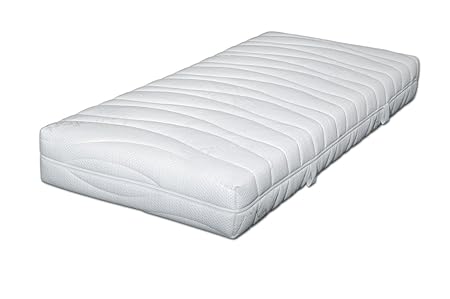MALIE A9448241702 TFK Silver, Taschenfederkernmatratze, Härtegrad 3, 90 x 200 cm