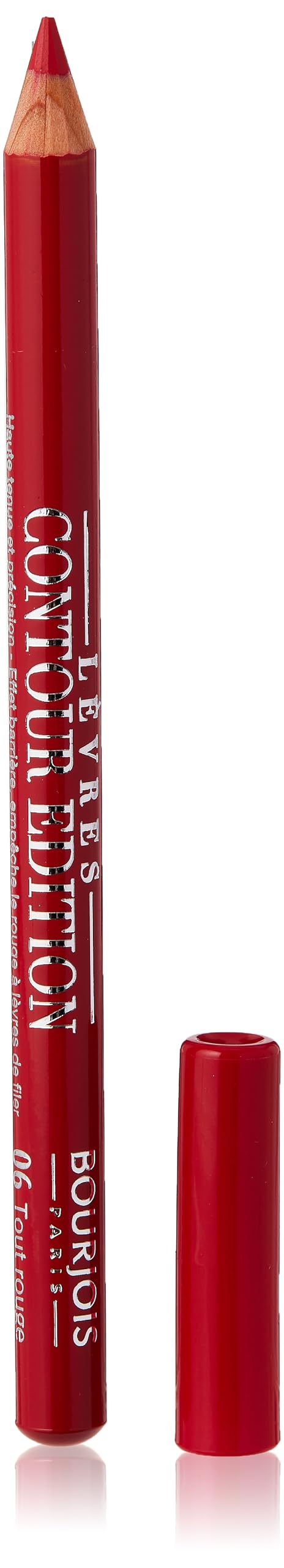 Bourjois Levres Contour Edition Lip Liner and Pencil 6 Tout Rouge Reds, 1.14g