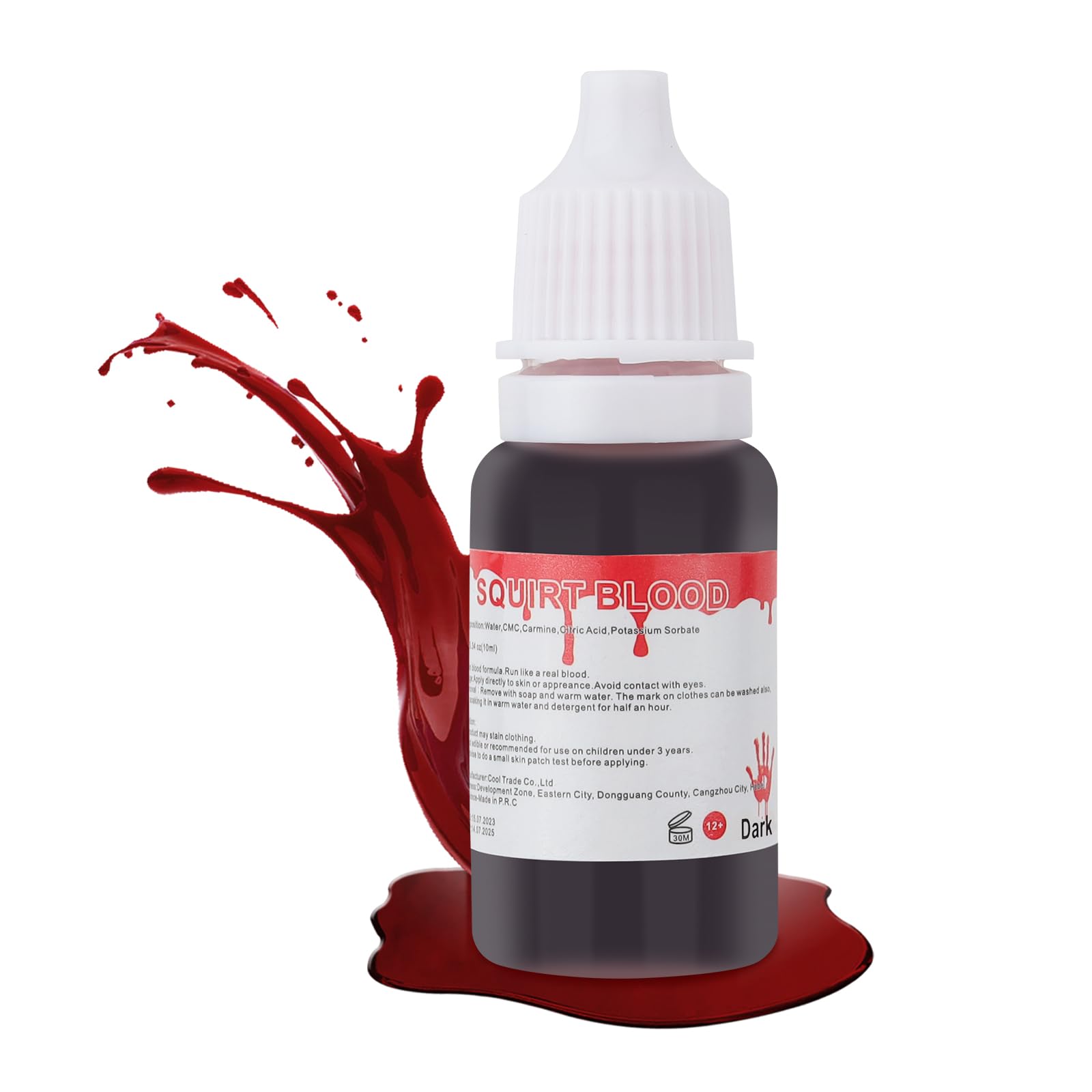 Go Ho Dripping Fake Blood Makeup (0.35 oz),Fake