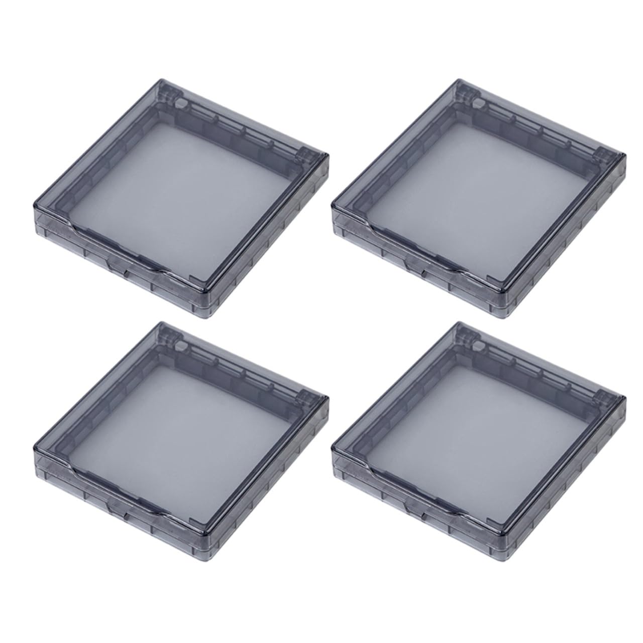 Weatherproof Cover 4pcs Clear Box Covers Wall Decorative Covers Outlet Cover for Outdoor Plug Receptacle Light Protectors Outlet Protector Box