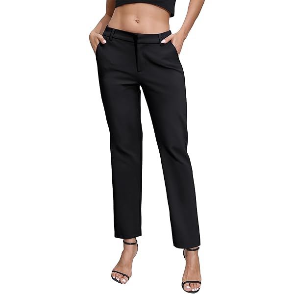 Urban CoCo Women's High Waisted Dress Pants 2024 Fall Stretch Work