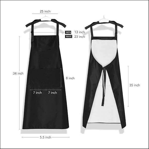 FUNNY BBQ APRON FOR MEN PAPA,BEST GRILLING COOKING APRON WITH 2 POCKETS AND ADJUSTABLE NECK STRAP,PERFECT GIFTS FOR BIRTHDAY/CHRISTMAS/FATHER’S DAY, LARGE BLACK