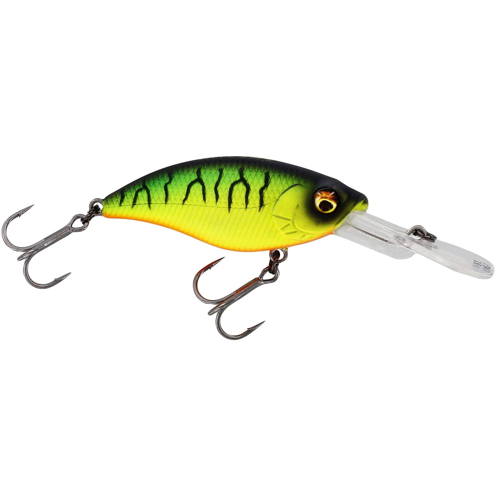 Westin BuzzBite Crankbait Suspending - Wobbler, Length / Weight: 6 cm / 10 g, Colour: Firetiger