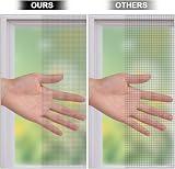 Flintronic 130x150cm Fiberglass Insect Screen Mesh for Windows Grey view 5