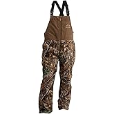 Realtree Men's Camo Hunting Insulated Water Resistant Breathable Midweight Super Warm Bibs Coveralls