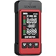 BINTA EMF Meter, 2-in-1 Digital Electromagnetic Field Radiation Detector for Home, Office, Outdoor Safety and Ghost Hunting, EMF Radiation Meter for EF MF with Color LCD, Data Logging & Alarm