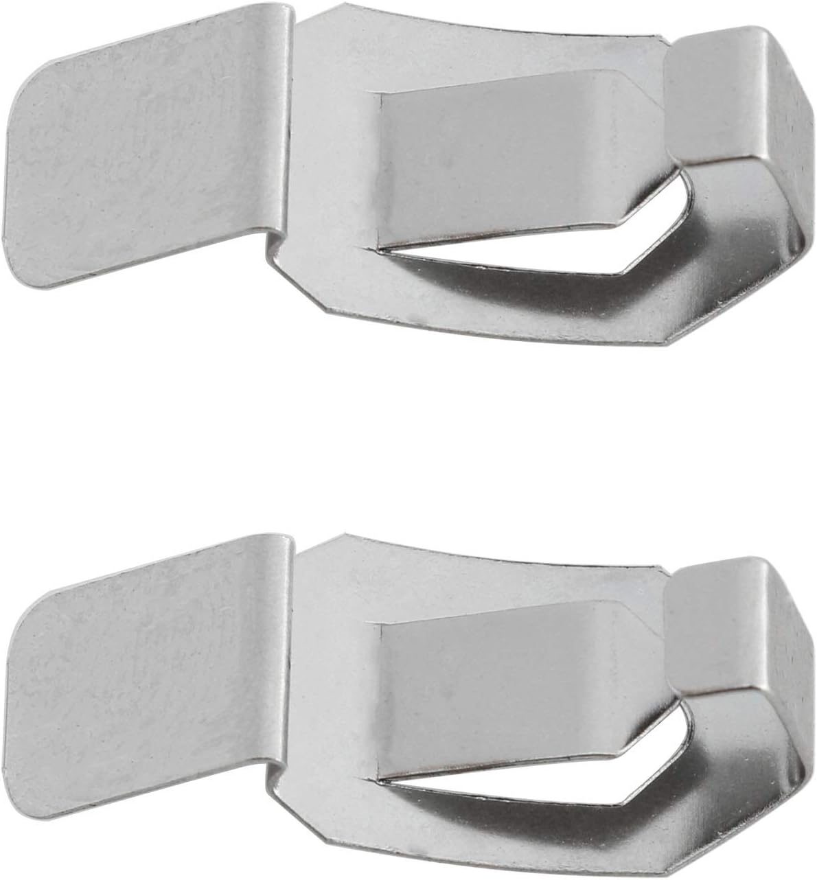 heyous 100pcs Picture Photo Frame Clip Hanger Stainless Steel Spring