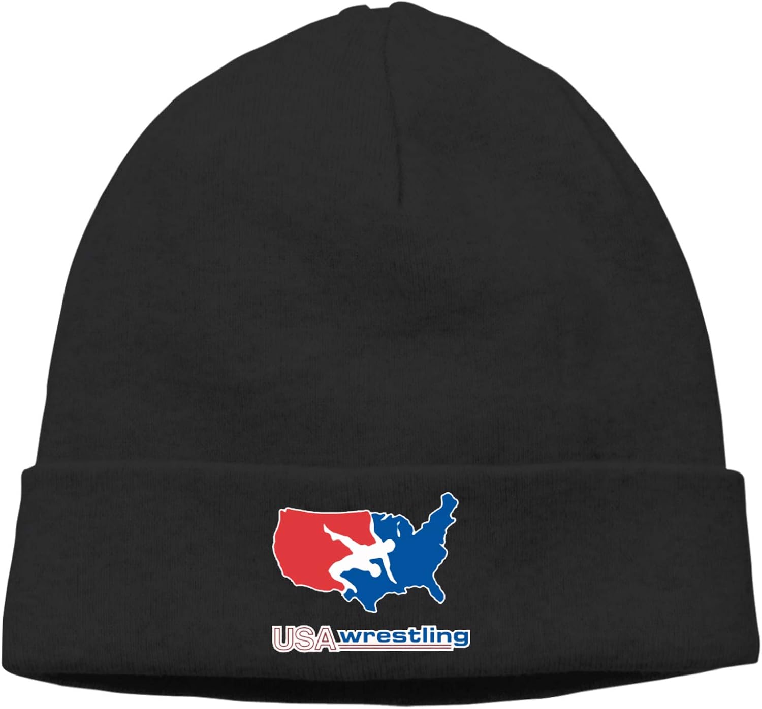 KECRDGJT USA Wrestling Hat for Unisex Casual Hedging Cap
