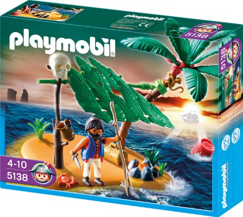 PLAYMOBIL 5138 Schiffbrüchiger auf Palmeninsel
