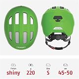 ABUS Smiley 3.0 Kids Bike Helmet - Low Fit, Pigtail Space, Reflectors view 3