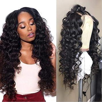 Amazon Com Lumiere Hair 10inch Loose Deep Wave Human Hair Lace