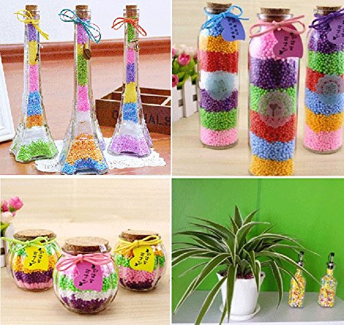 Freedi Foam Beads for DIY Slime Craft Styrofoam Balls Wedding Party Decorations 0.08-0.32 Inch 13000Pcs/1Bag - Thumbnail 6