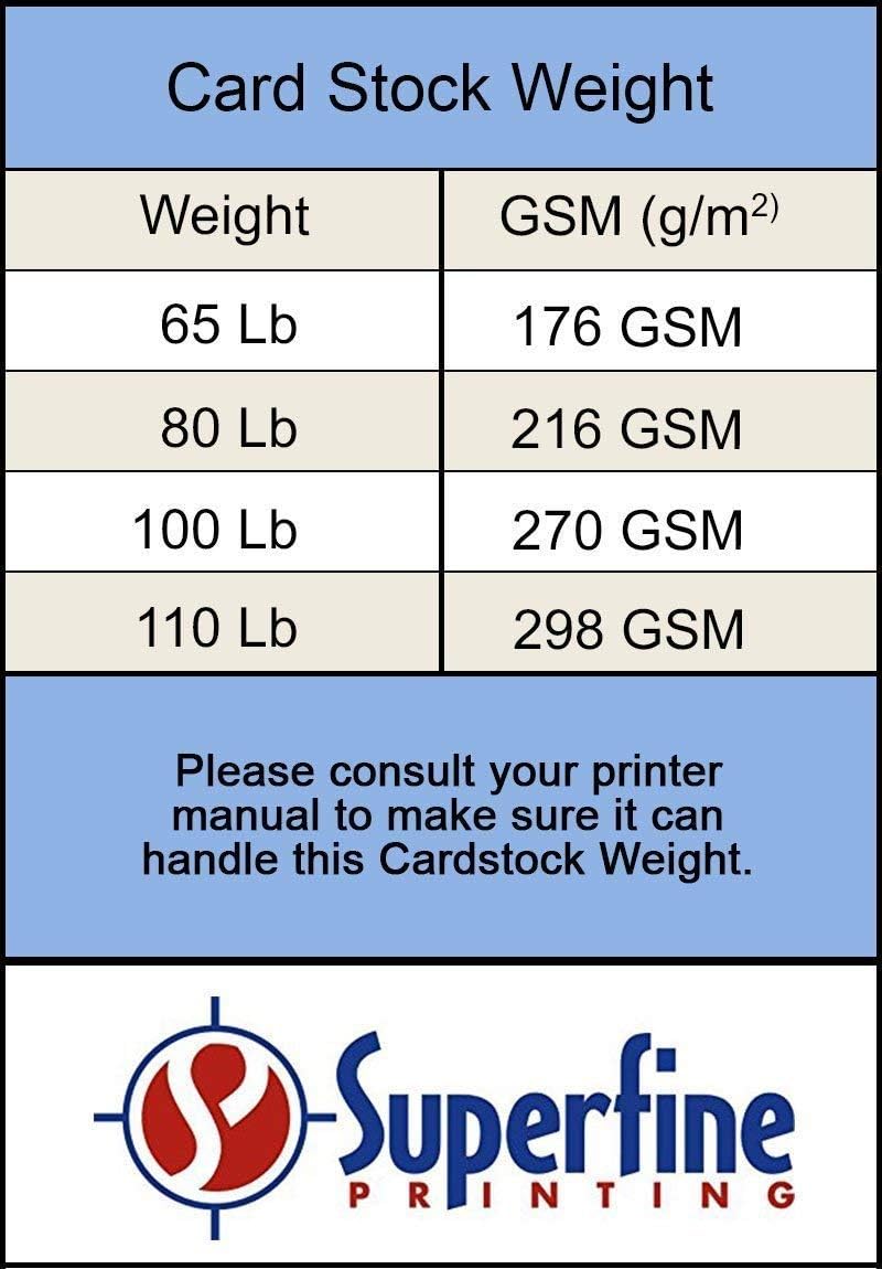White Heavyweight - Extra Thick Card Stock Paper | Great For School And Holiday Craft Projects, Business cards, Stationary printing | 8.5 x 11 Inches | 100lb Cover (270gsm) | Bulk Pack of 100 Sheets : Office Products