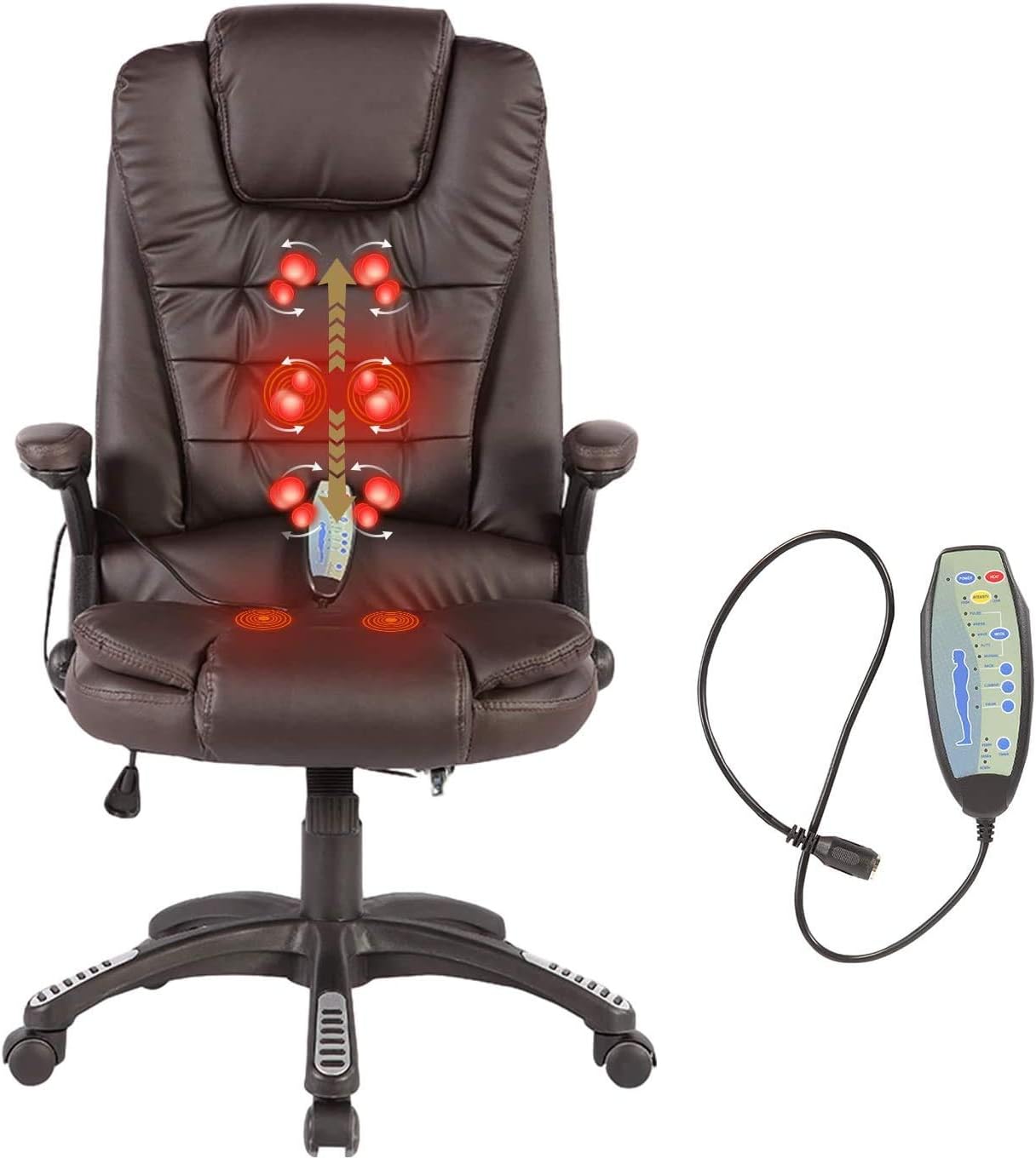 Mecor Office Chair Massage Desk Chair Ergonomic Computer Chair