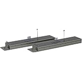 KATO 23-174 N Gauge Island Home End A, Pack of 2
