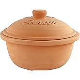 Reston Lloyd Eurita Clay Cooking Pot/Dutch Oven, Terracotta, 2 Quart, 99603M