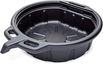 Amazon Com Rockwood Engine Oil Drain Pan 4 5 Gallon Capacity Changing Vehicle Motor Oil Transmission Fluid Antifreeze Coolant Drip Catching Automotive