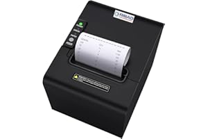 RIBAO TECHNOLOGY RIBAO Thermal 80mm POS Printer Receipt Printer Connect BC-55 BC-40 BCS-160 Mixed Bill Money Counter & Coin Sorter, RS232 Cashbox Interface，Windows/Mac/Linux