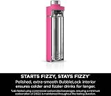 Ninja Thirsti 530 ml Water Bottle Leak-Proof Lid Triple Insulated Pink view 8
