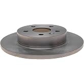 ACDelco Silver 18A2821A (88878112) Non-Coated Rear Disc Brake Rotor