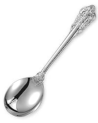 KEAWELL Gorgeous Round Soup Spoon, Set of 4, 18/10