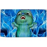 Funny Beliefs Happiness Tapestry 3 * 5 Feet With Four Brass Buttonholes For Hanging Suitable For Indoor University Dormitory Party Tapestry Art poster (anger)