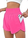 BMJL Women's Athletic Shorts High Waisted Running