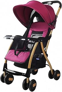 Anti Shock Folding Leichter Kinderwagen Multi Funktionen Kombikinderwagen Kinderbuggy Sportwagen Sitzbuggy Kinderkraft Nostalgie Bergsteiger mit Babyschale Geeignet 0 Monate bis 3 Jahre