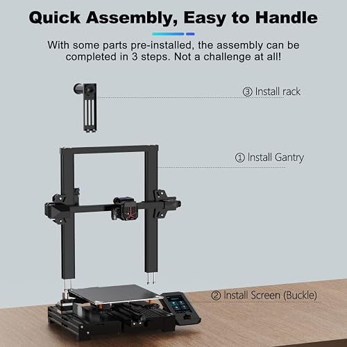 Creality Ender 3 V2 Neo 3D Printer With CR Touch Auto Leveling - Complete Kit For Beginners & Hobbyists 1 thumbnail image