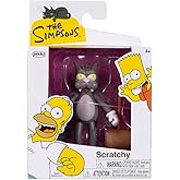The Simpsons - Articulated figurine 6.3 cm - Figures Scratchy Accessory