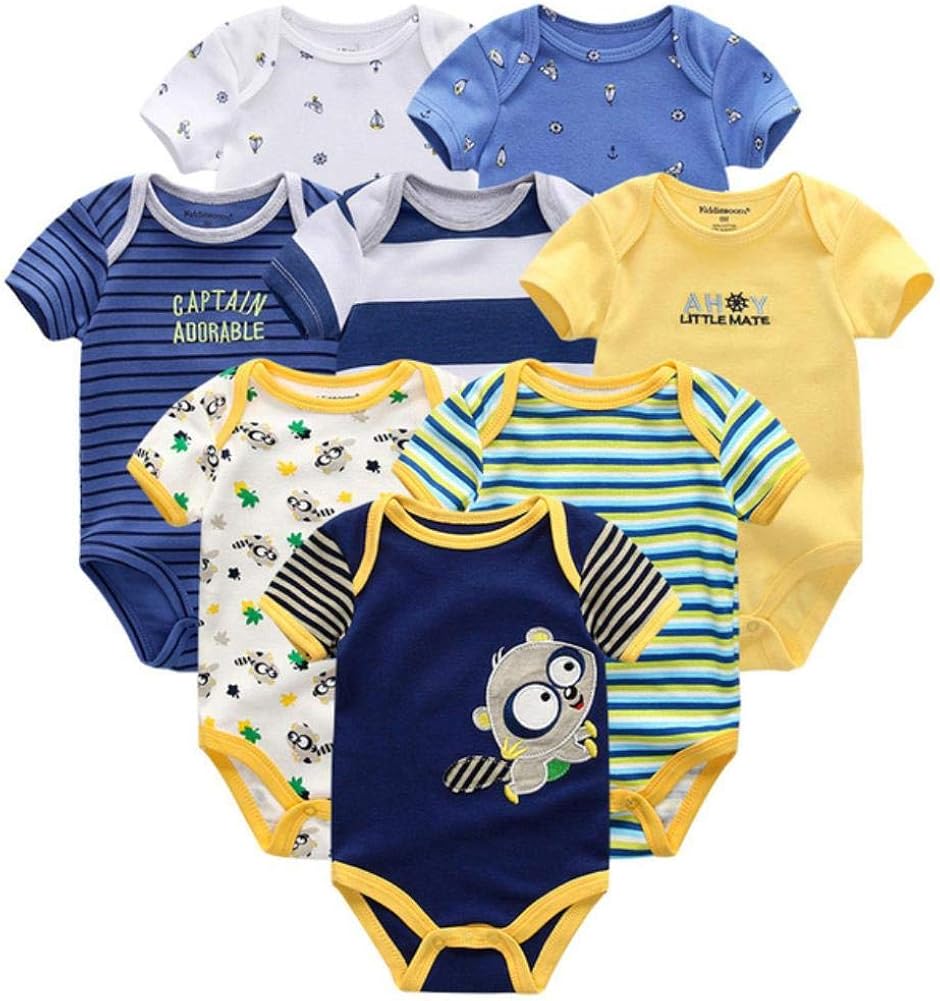 UKKO Baby Clothes Baby Clothes 8Pcs/Lots Unisex Newborn Boy&Girl