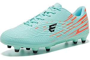 EPIMENO Soccer Cleats Men's and Women's Lightweight Football Shoes Outdoor Rugby Boots