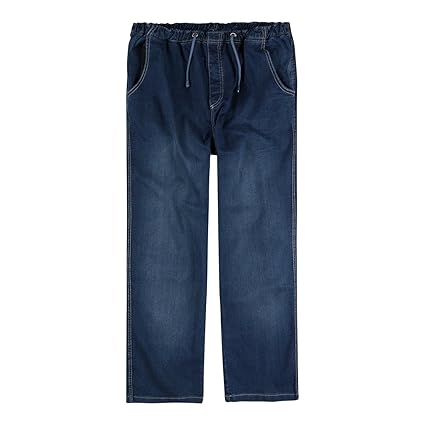 Abraxas XXL Jeans-Hose mit Gummibund stone-wash