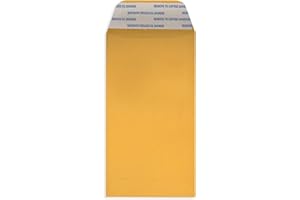# 7 Coin Brown Kraft Envelopes, Peel & Seal, for Small Parts, Cash, Pack of 100